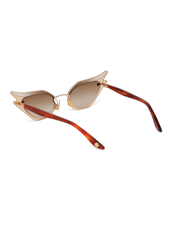Brown Cat Eye Sunglasses