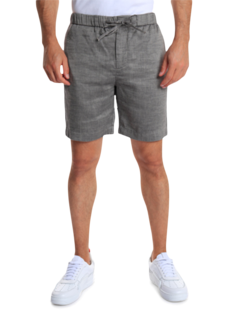 Light Grey Solid Swimming Trunks