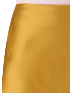 تنورة ساتان متوسطة الطول إنفرز