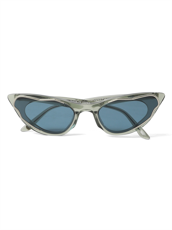 Green Cat Eye Sunglasses