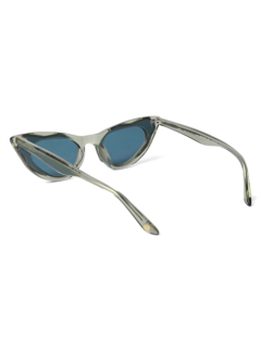 Green Cat Eye Sunglasses