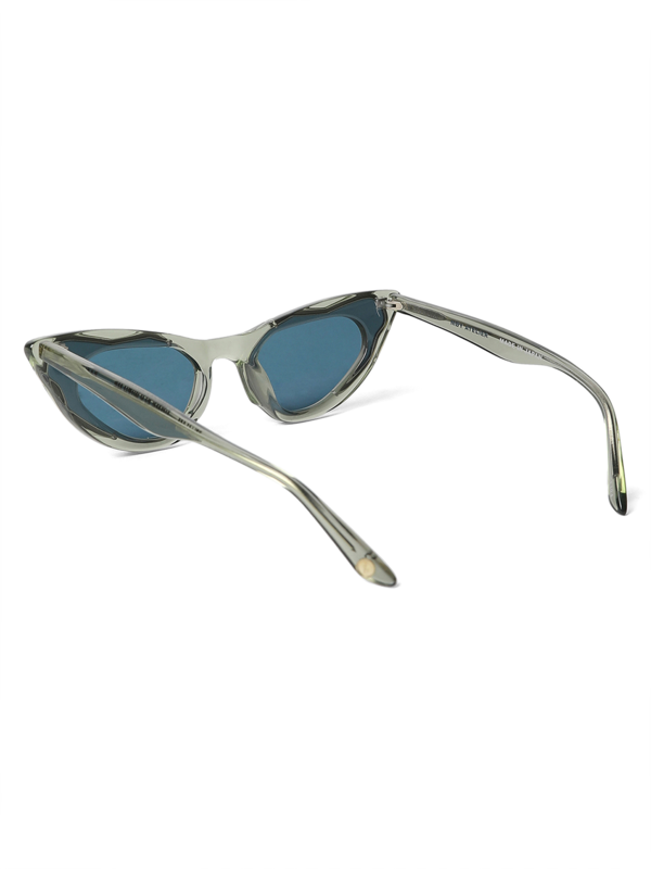 Green Cat Eye Sunglasses