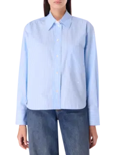 قميص قصير بأكمام طويلة