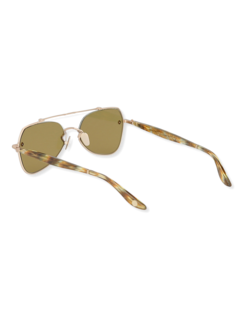 Gold Smoky Aviator Sunglasses