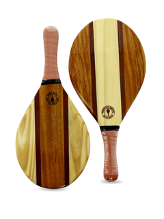 Trancoso Beach Bat Set in Blush Pink