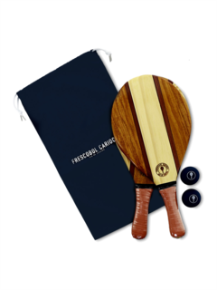 Trancoso Beach Bat Set in Blush Pink