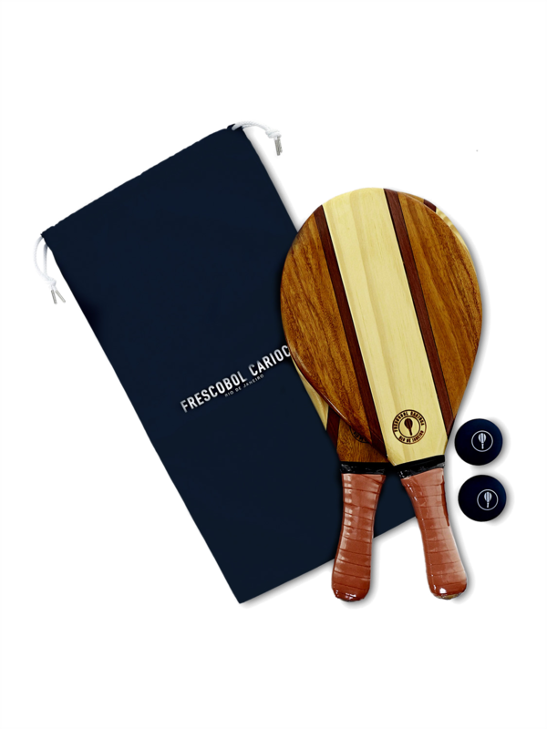 Trancoso Beach Bat Set in Blush Pink