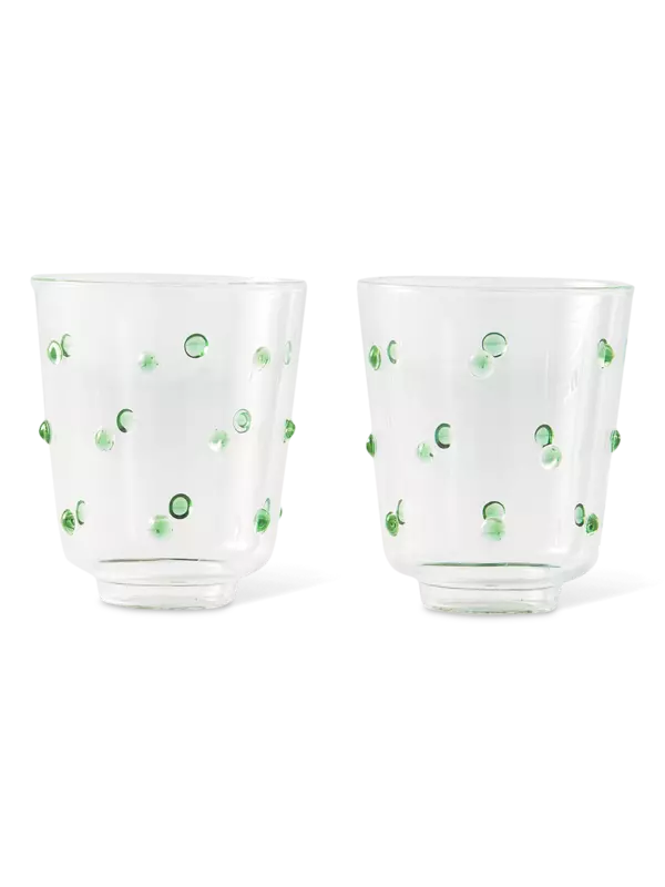 طقم أكواب نوب مكون من قطعتين