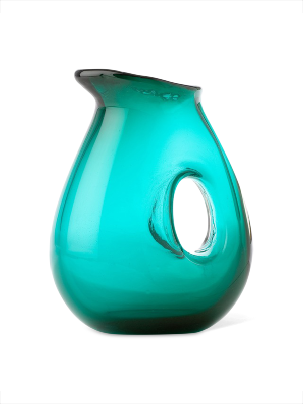 إبريق مزود بفتحة بلون أخضر بحري