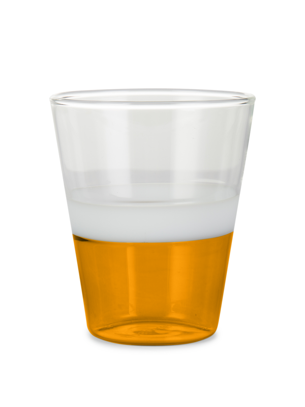 طقم أكواب بياقة شيك من 4 قطع