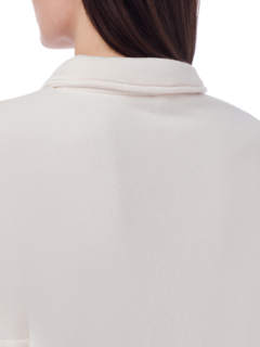 SNAP FRONT OVERSIZED SHIRT