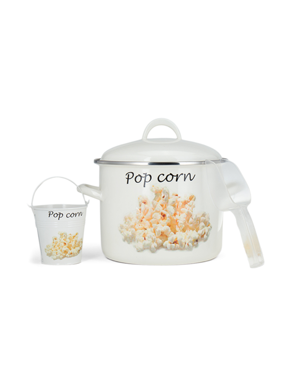 Popcorn Pan, Set of Six