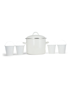 Popcorn Pan, Set of Six