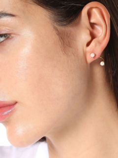 Solid Gold Statement Earrings