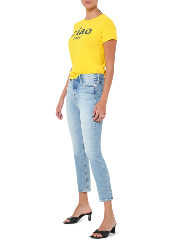 Light Blue Crop Jeans