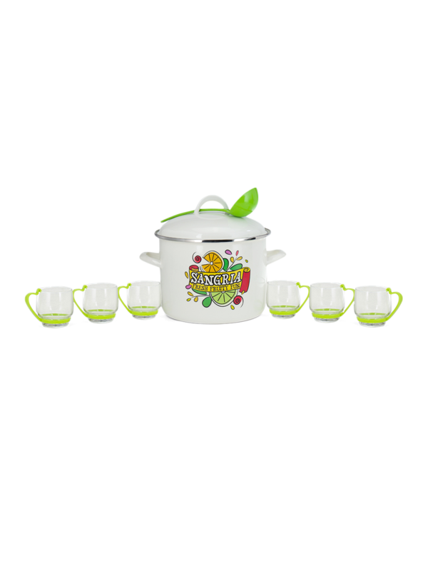 Sangria Pot, Set of Eight