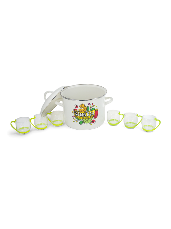Sangria Pot, Set of Eight