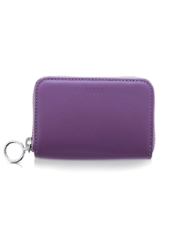 Purple Zip Wallet