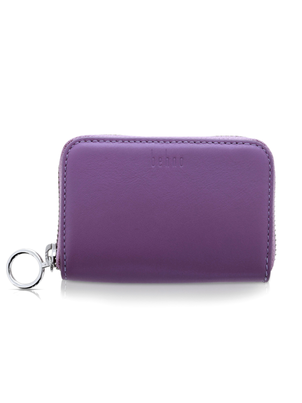 Purple Zip Wallet