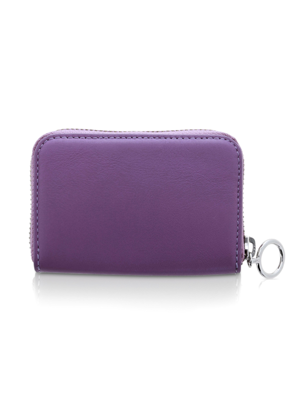 Purple Zip Wallet