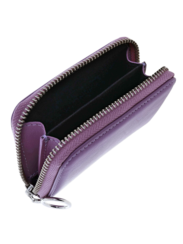 Purple Zip Wallet