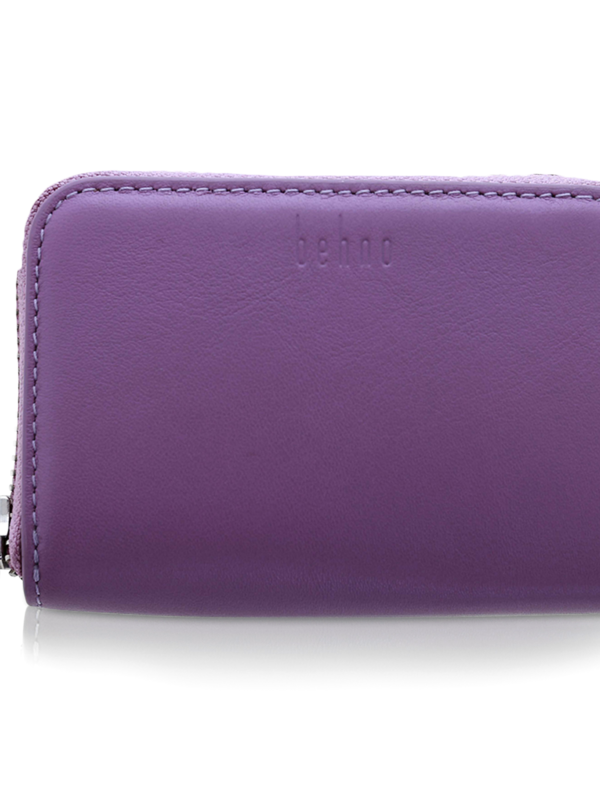 Purple Zip Wallet