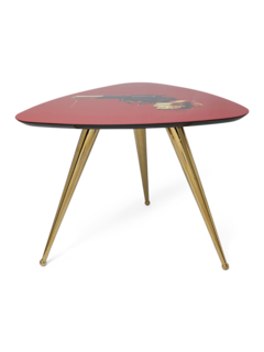 Printed Red Table