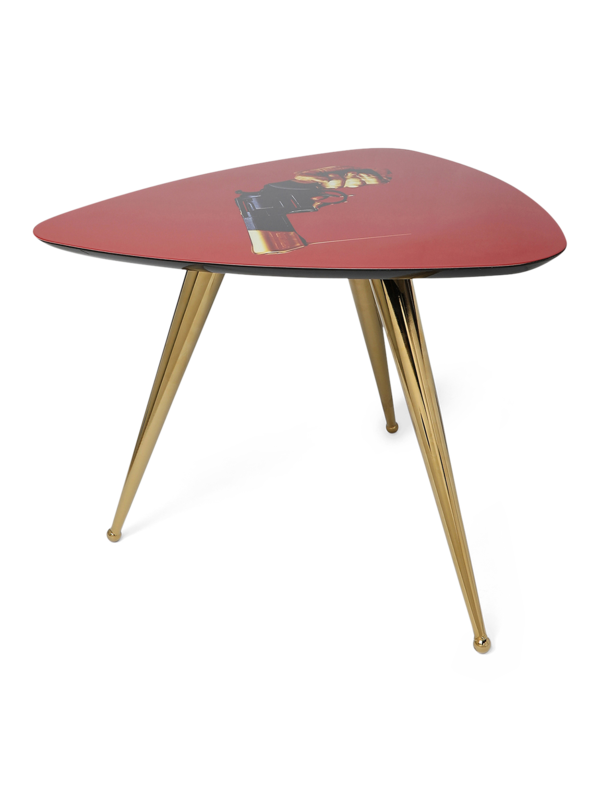 Printed Red Table