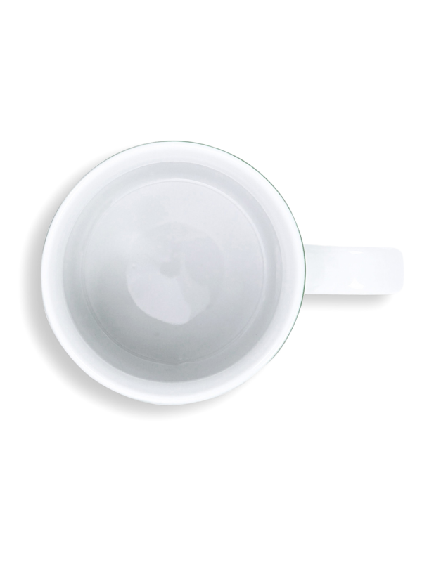 Colored Coffee Mug with Vintage Hot Dog Print