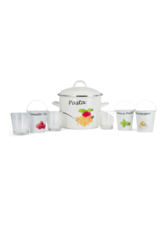 Pasta Pot, Set of Six
