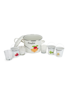Pasta Pot, Set of Six