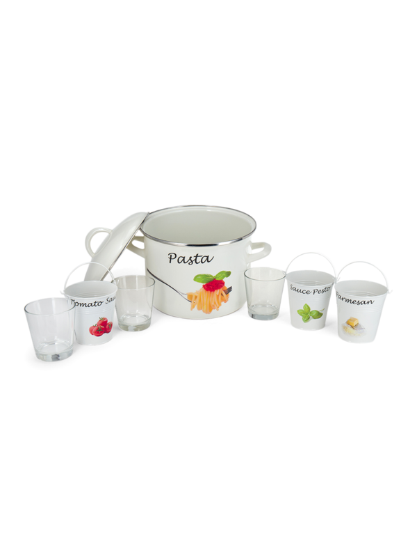 Pasta Pot, Set of Six