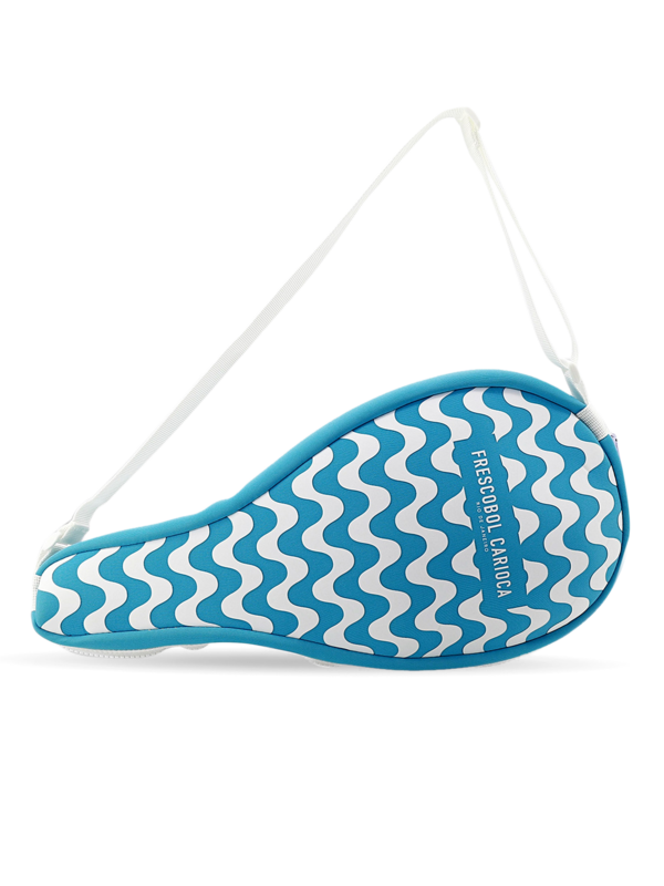 Beach Bat Case in Aqua Blue Copacabana Print