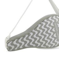 Beach Bat Case in Gray Copacabana Print