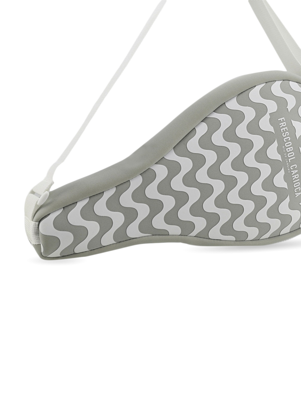 Beach Bat Case in Gray Copacabana Print