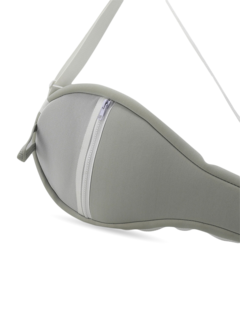 Beach Bat Case in Gray Copacabana Print