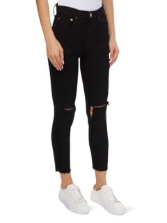 90S HIGH RISE ANKLE CROP