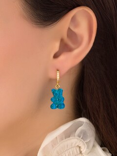 Nostalgia Bear Drop Earrings