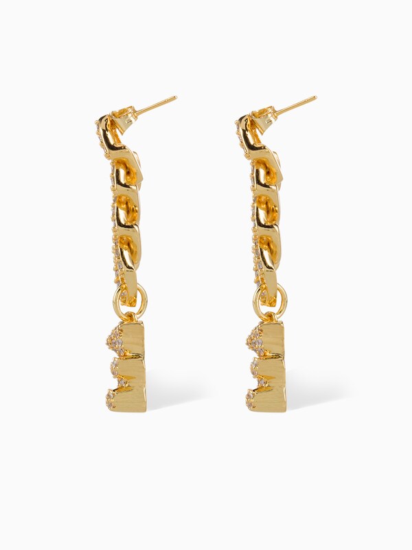 Pave Nostalgia Earring