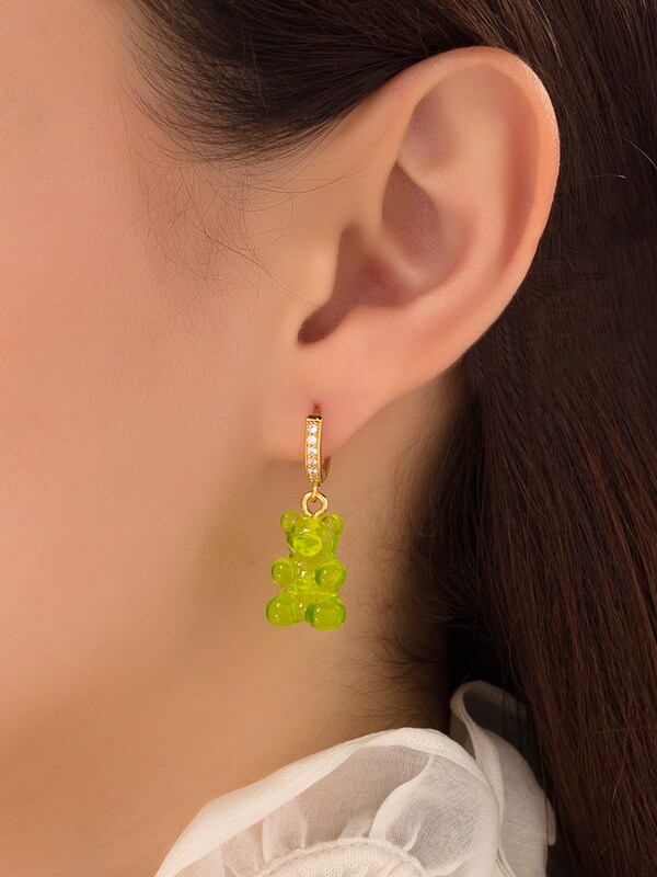 Nostalgia Bear Drop Earrings