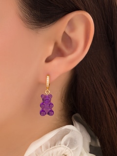 Nostalgia Bear Drop Earrings