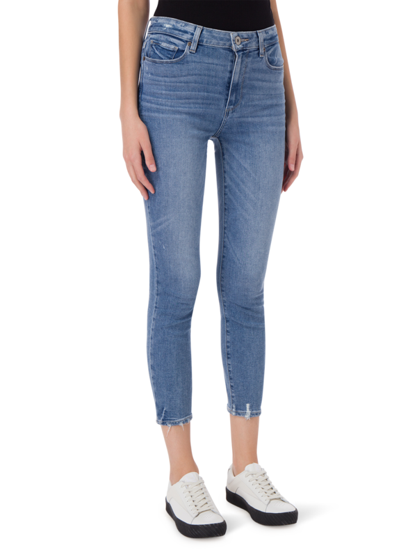 HOXTON CROP - ATTERBURY W/ TORN HEM