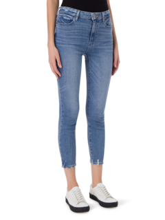 HOXTON CROP - ATTERBURY W/ TORN HEM