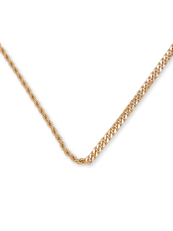 Pazzo Silver-Gold Necklace