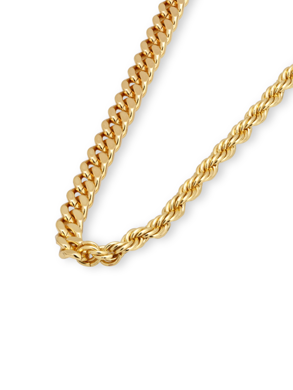 Pazzo Silver-Gold Necklace