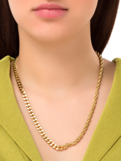 Pazzo Silver-Gold Necklace