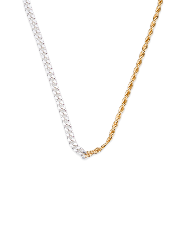 Pazzo Silver and Gold Chain