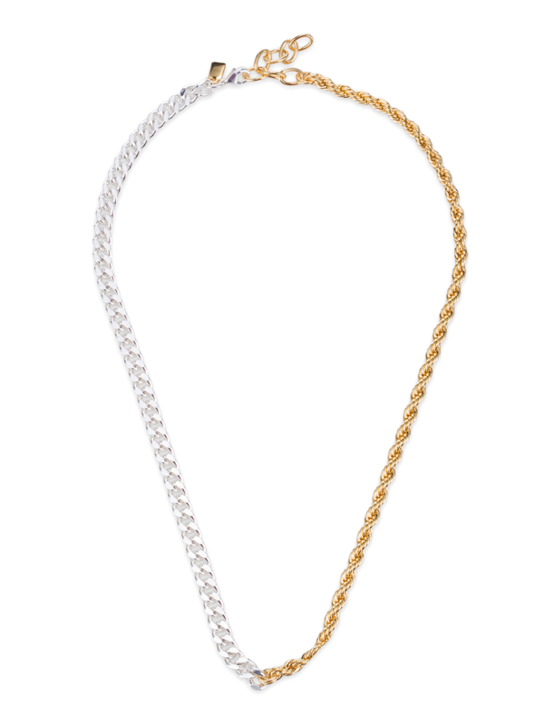 Pazzo Silver and Gold Chain