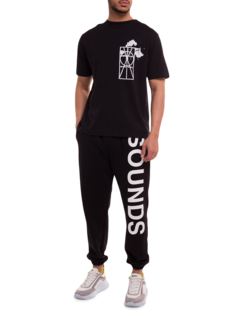 Printed Black T-shirt