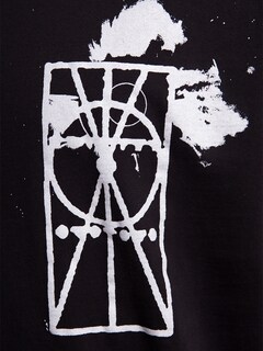 Printed Black T-shirt